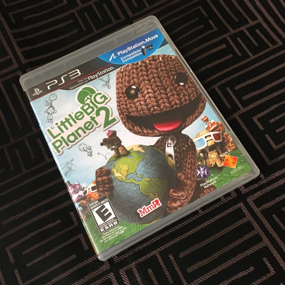 LittleBigPlanet 2 PS3 Sony PlayStation 3 Game Black Label Original CIB